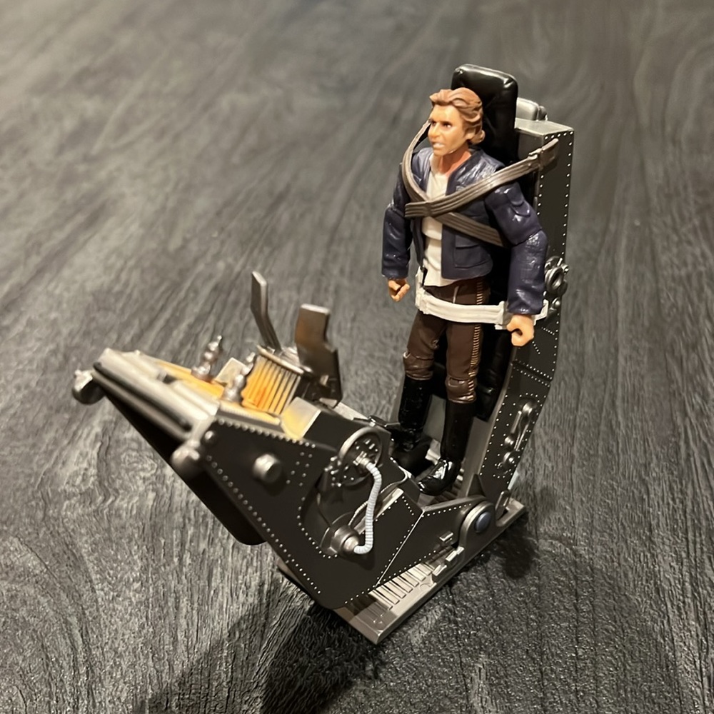 Star Wars Hasbro Loose Action Figure of Han Solo w/Torture Rack - Picture 4 of 11